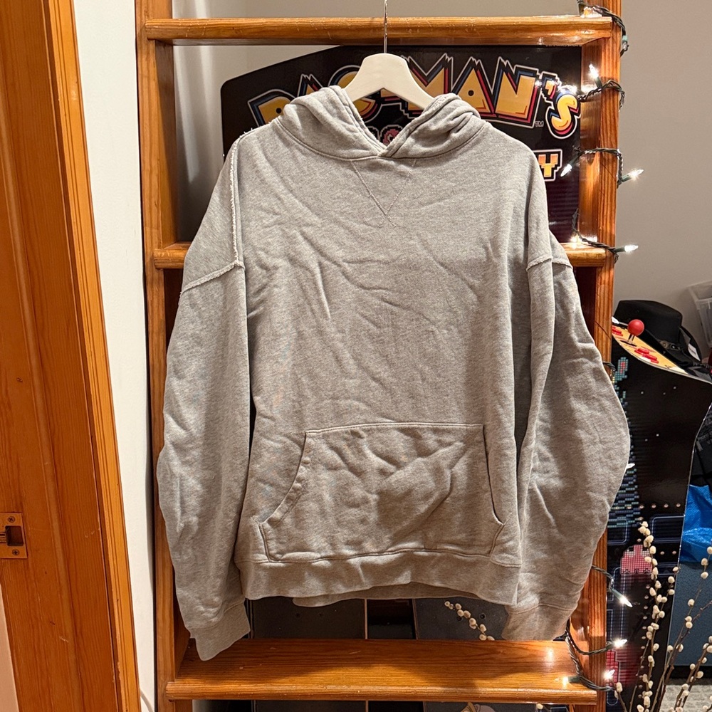 allsaints hoodie, big hood!!- mens s/m
